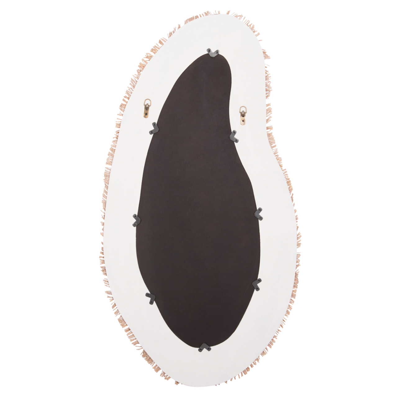 WALL MIRROR SERIES SANTORINI HM4525 MDF IN OFF WHITE-DECOR IN BEIGE 62x1,8x120Hcm. [6]