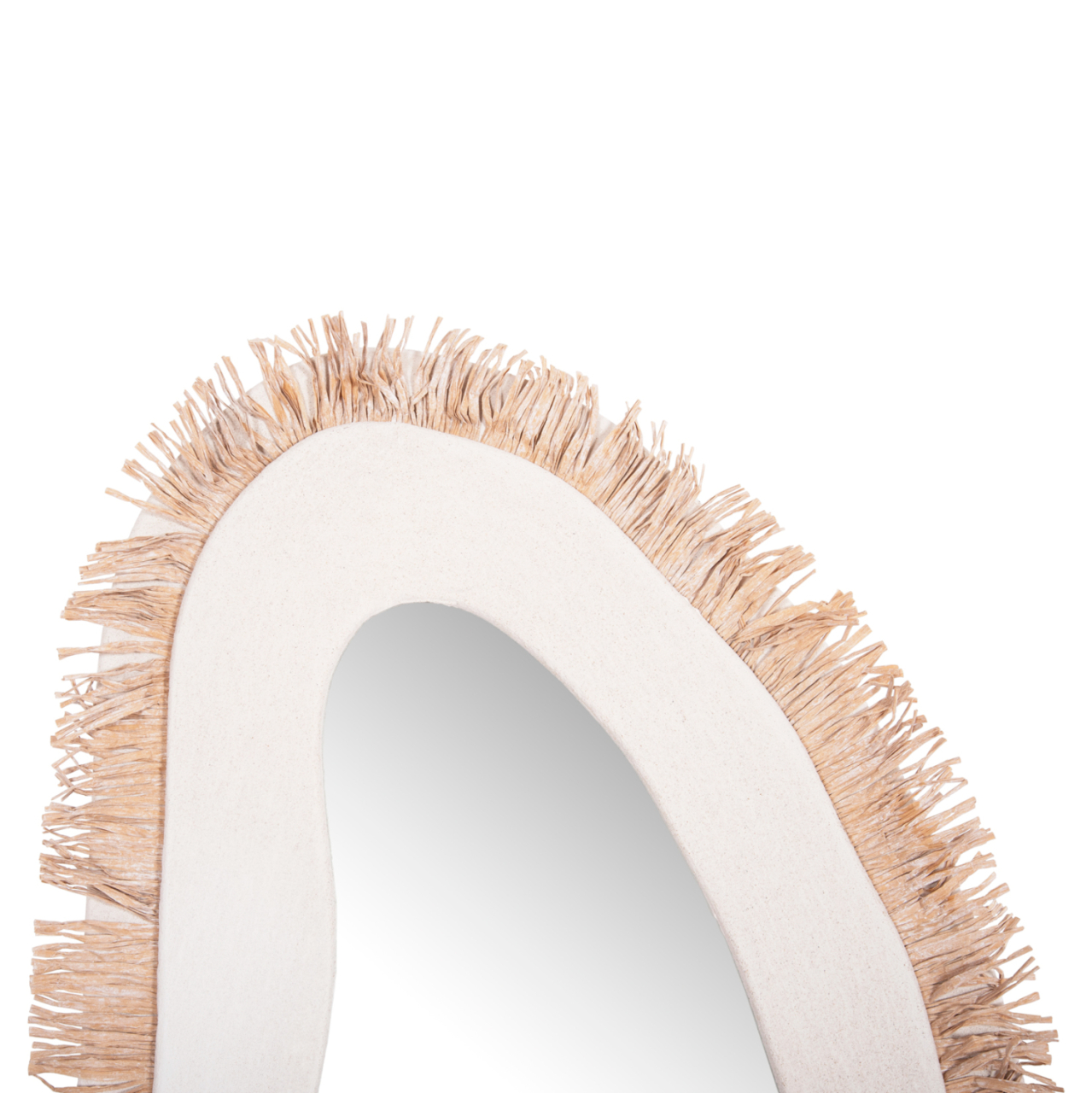 WALL MIRROR SERIES SANTORINI HM4525 MDF IN OFF WHITE-DECOR IN BEIGE 62x1,8x120Hcm. [4]