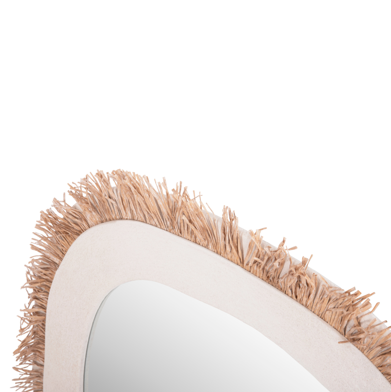 WALL MIRROR SERIES SANTORINI HM4527 MDF IN OFF WHITE-DECOR IN BEIGE 78x1,8x78Hcm. [4]