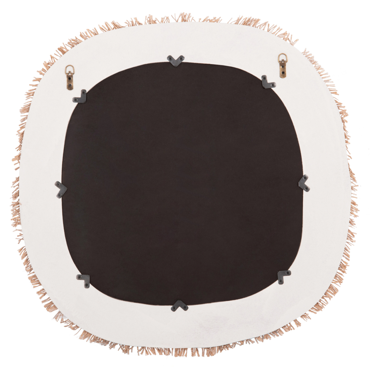 WALL MIRROR SERIES SANTORINI HM4527 MDF IN OFF WHITE-DECOR IN BEIGE 78x1,8x78Hcm. [6]