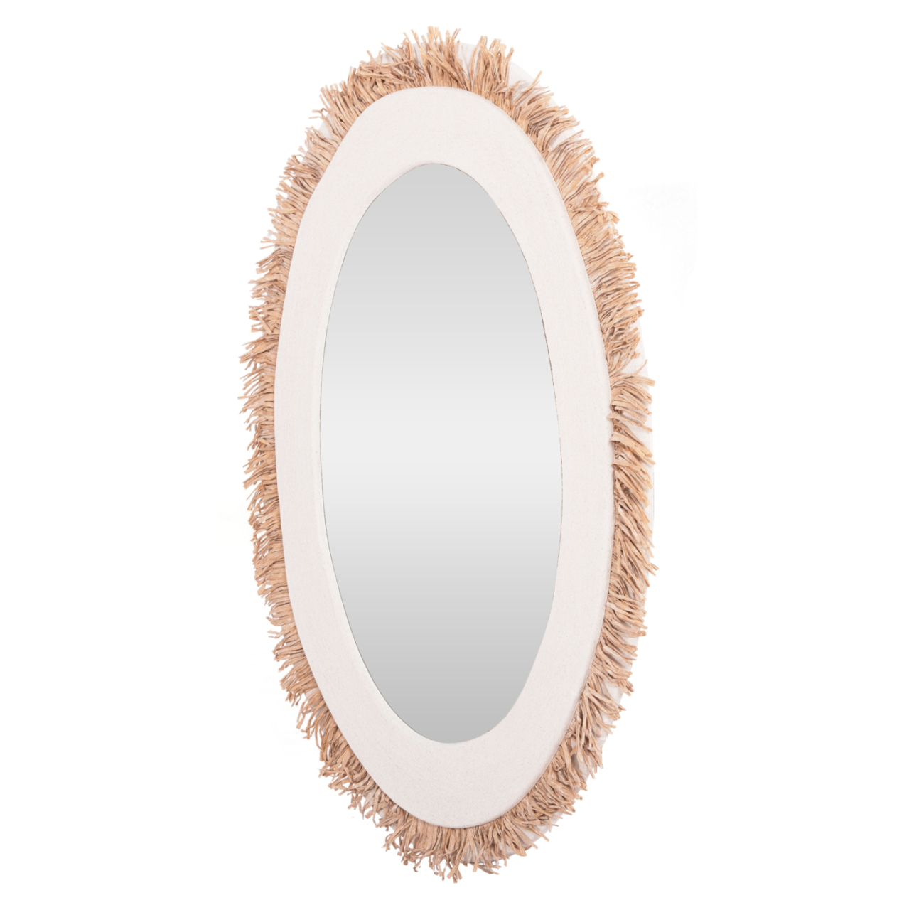 WALL MIRROR SERIES SANTORINI HM4528 MDF IN OFF WHITE-DECOR IN BEIGE 60x2x80Hcm. [3]
