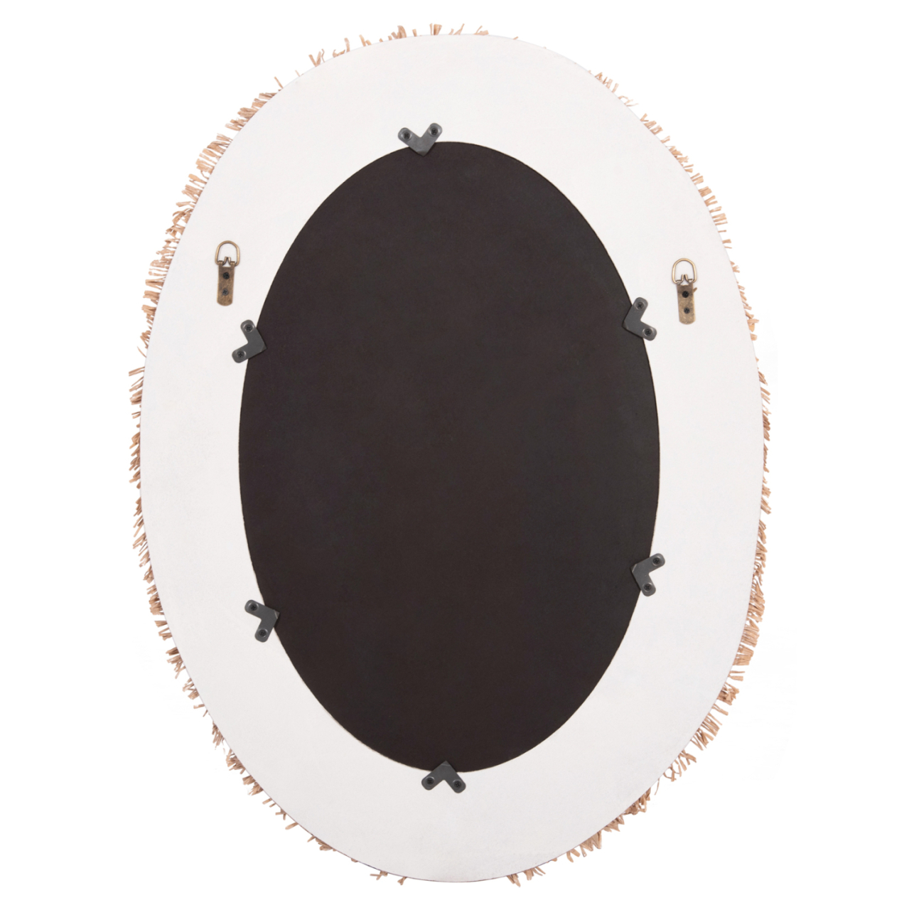 WALL MIRROR SERIES SANTORINI HM4528 MDF IN OFF WHITE-DECOR IN BEIGE 60x2x80Hcm. [5]