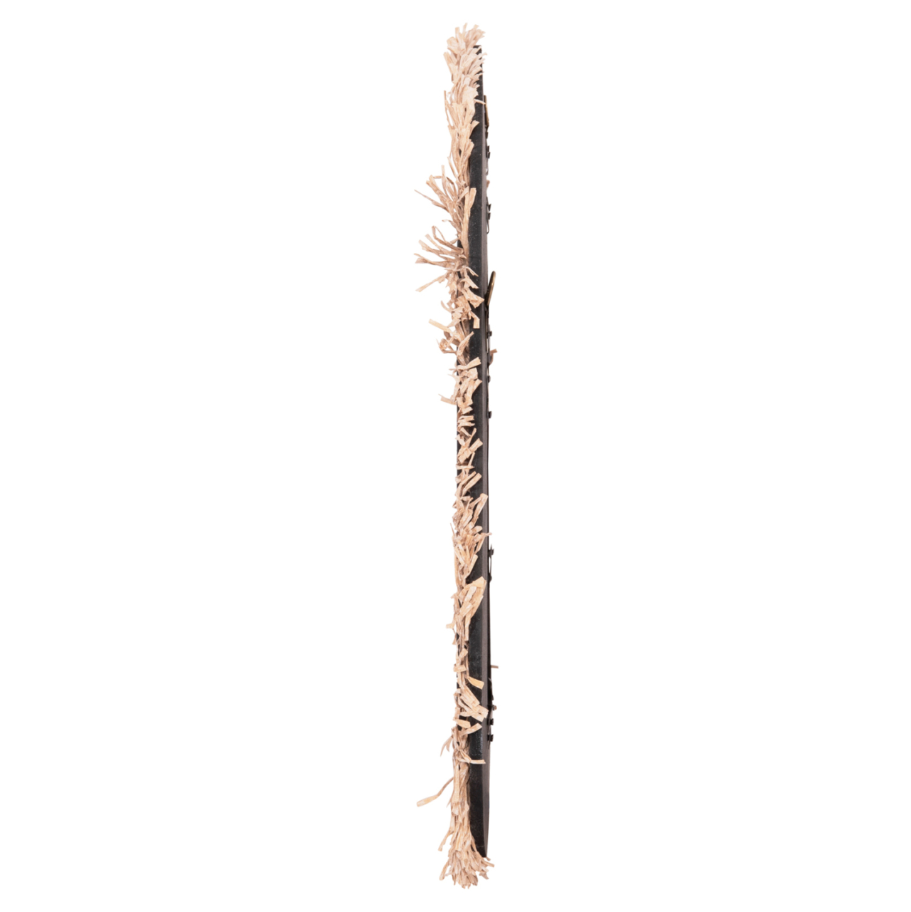 WALL MIRROR SERIES SANTORINI HM4530 MDF IN BLACK-DECOR IN BEIGE 80x1,8x60Hcm. [4]