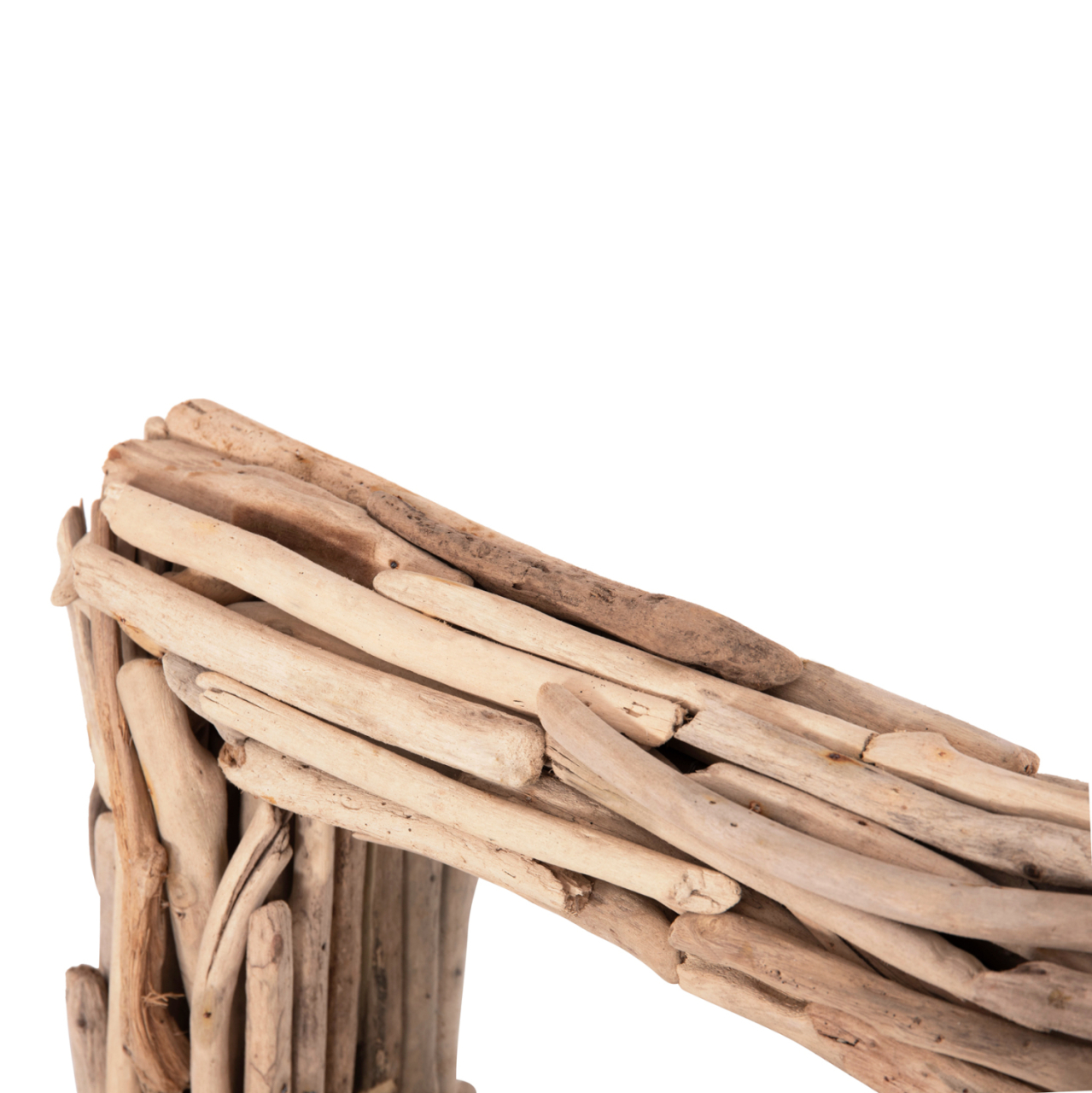 WALL MIRROR TWIGS HM4440 DRIFTWOOD IN NATURAL COLOR 62x10x82Hcm. [4]