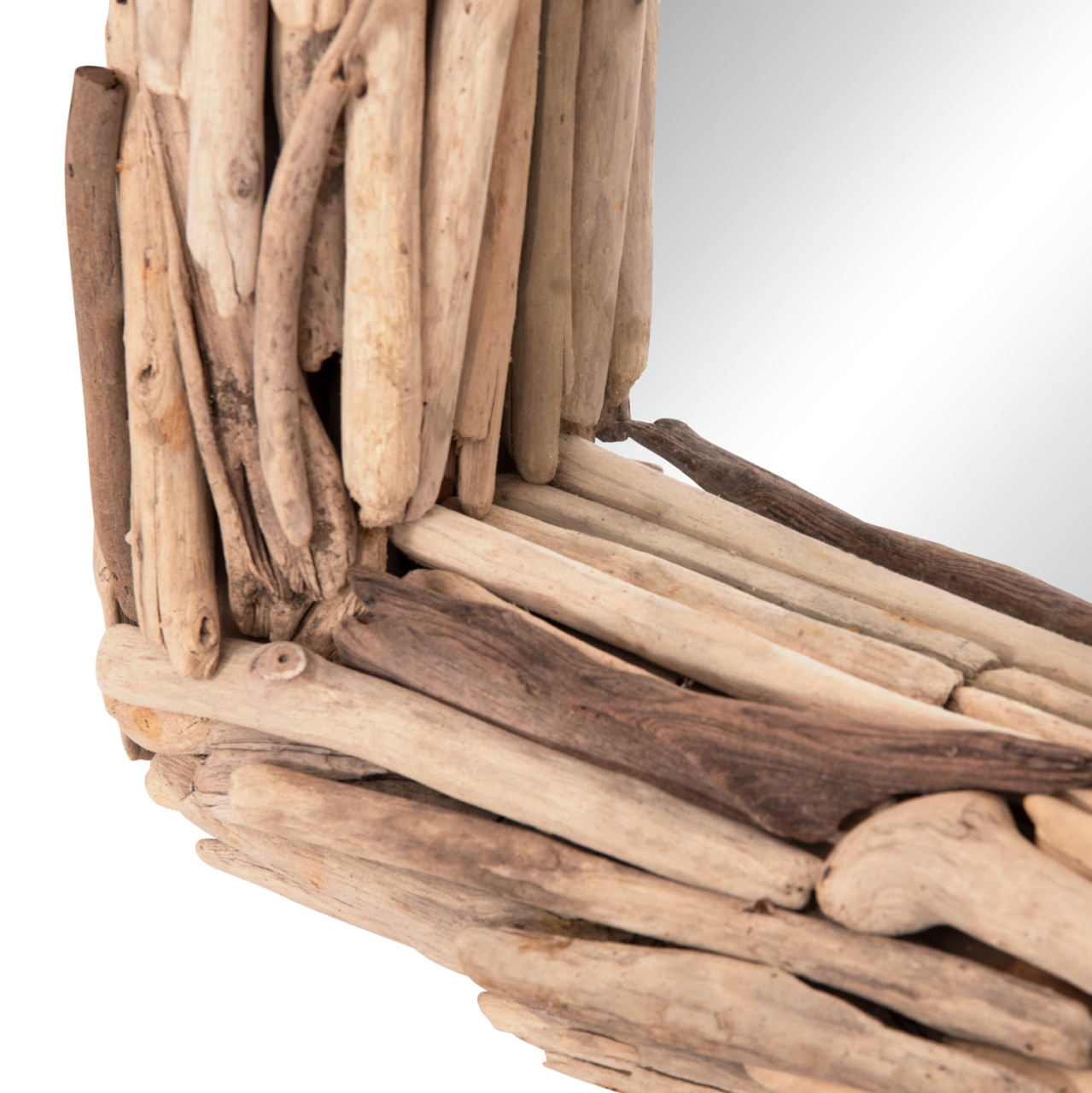 WALL MIRROR TWIGS HM4440 DRIFTWOOD IN NATURAL COLOR 62x10x82Hcm. [5]