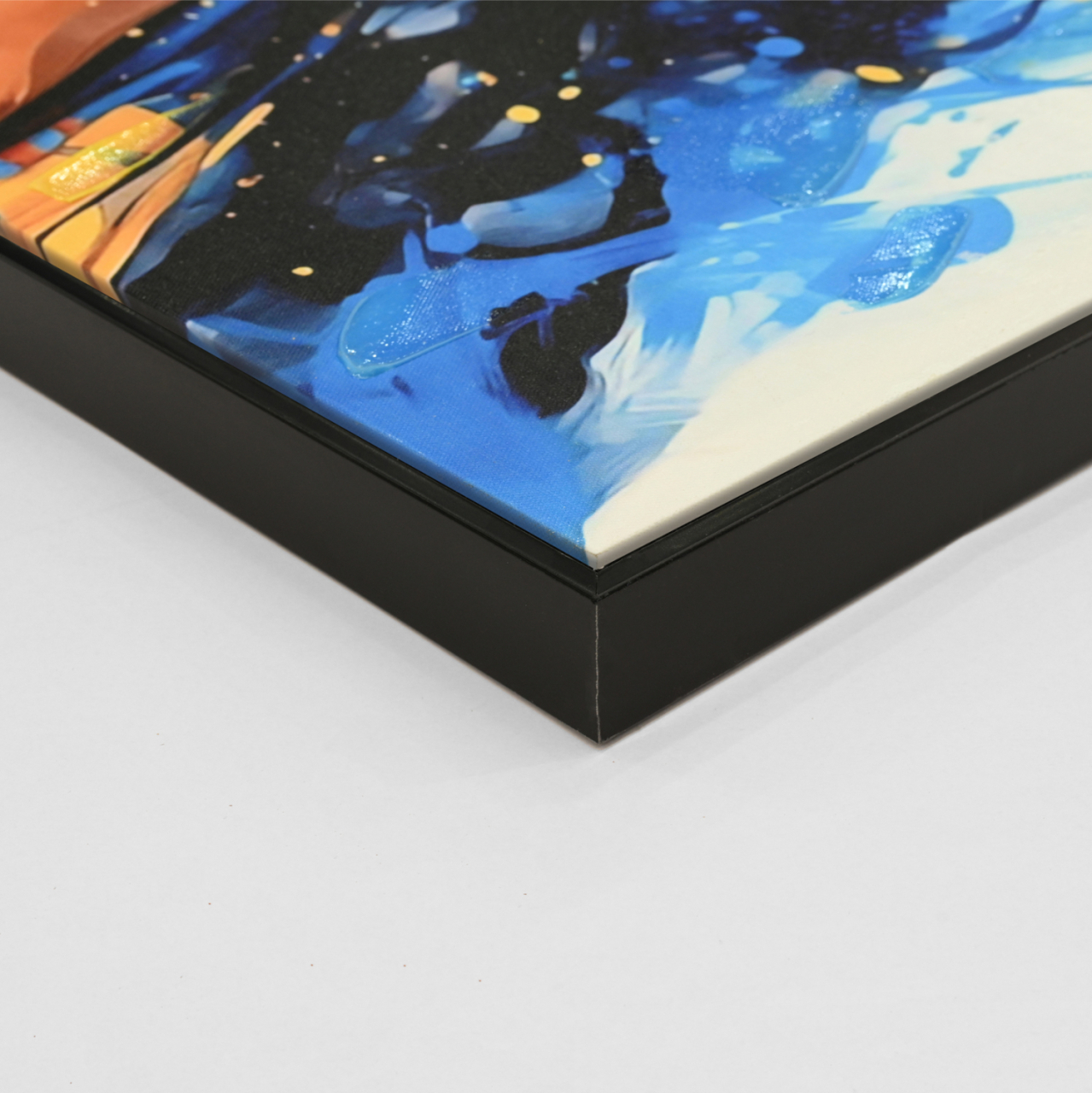 WALL PAINTING ONNANOKO HM4565 BLACK PS FRAME-PRINTED CANVAS WOMAN FIGURE 82x4,5x82Hcm. [4]