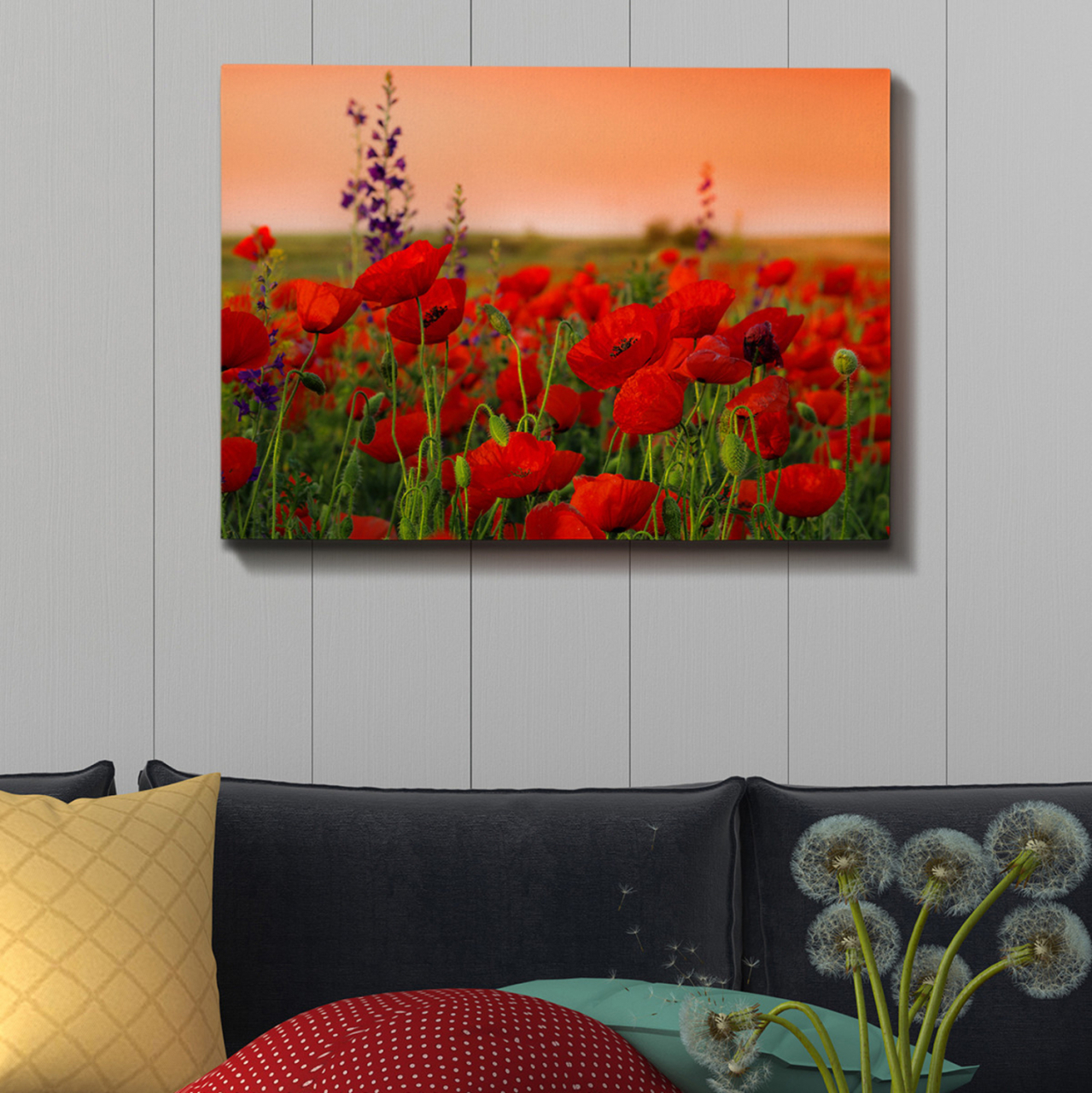 WALL PAINTING SERIES GOBI HM4760 PRINTED CANVAS 70x3(thickness)x50Hcm. [3]