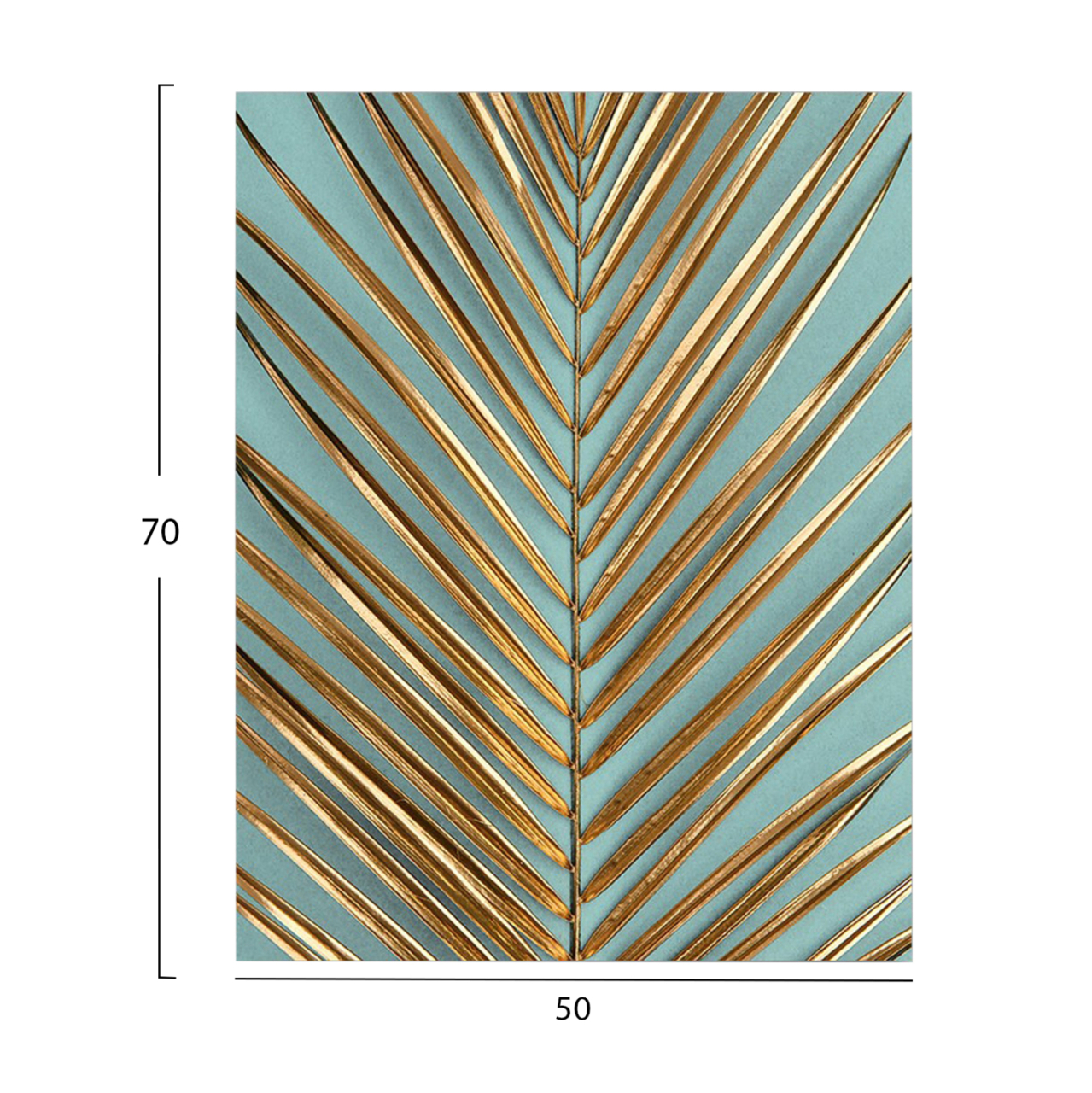 WALL PAINTING SERIES GOBI HM4765 PRINTED CANVAS 50x3(thickness)x70Hcm. [2]