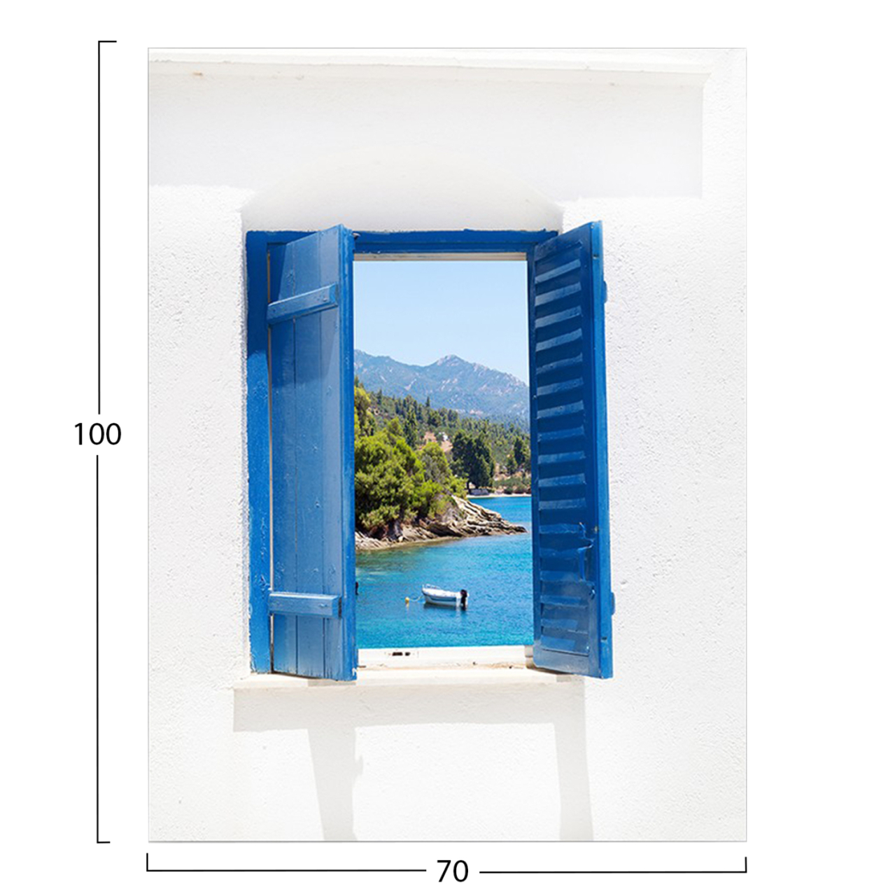 WALL PAINTING SERIES GOBI HM4770 PRINTED CANVAS 70x3(thickness)x100Hcm. [3]