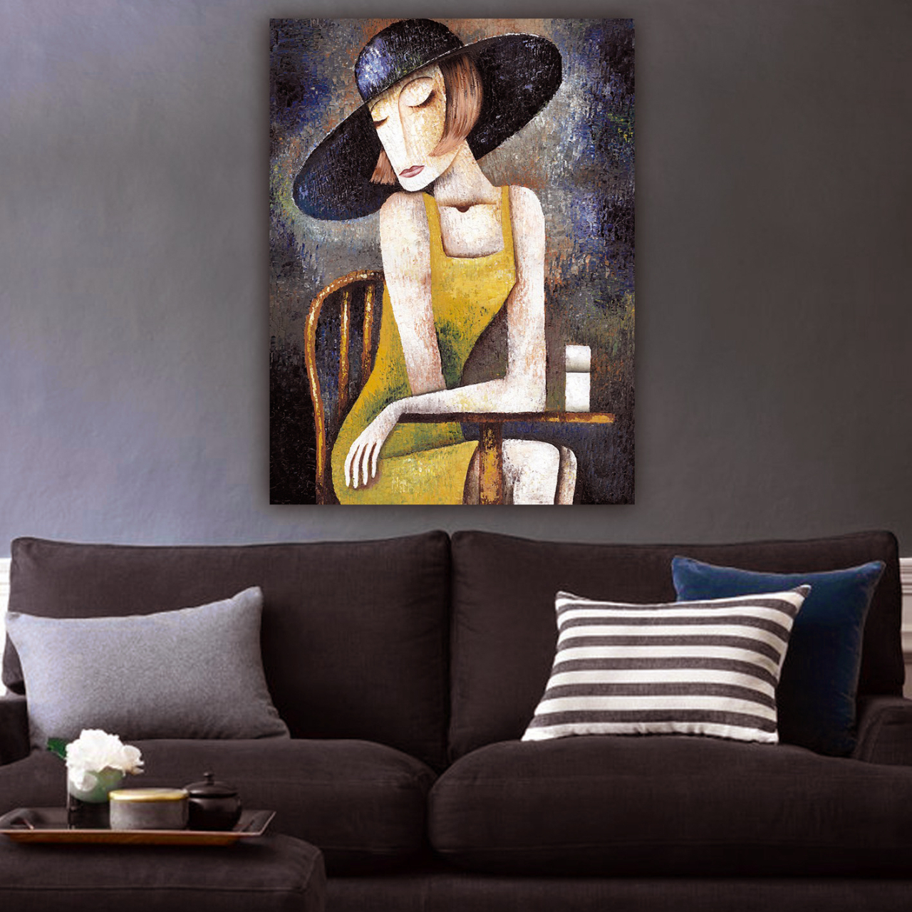 WALL PAINTING SERIES GOBI HM4771 PRINTED CANVAS 68x2,5(thickness)x98Hcm. [2]