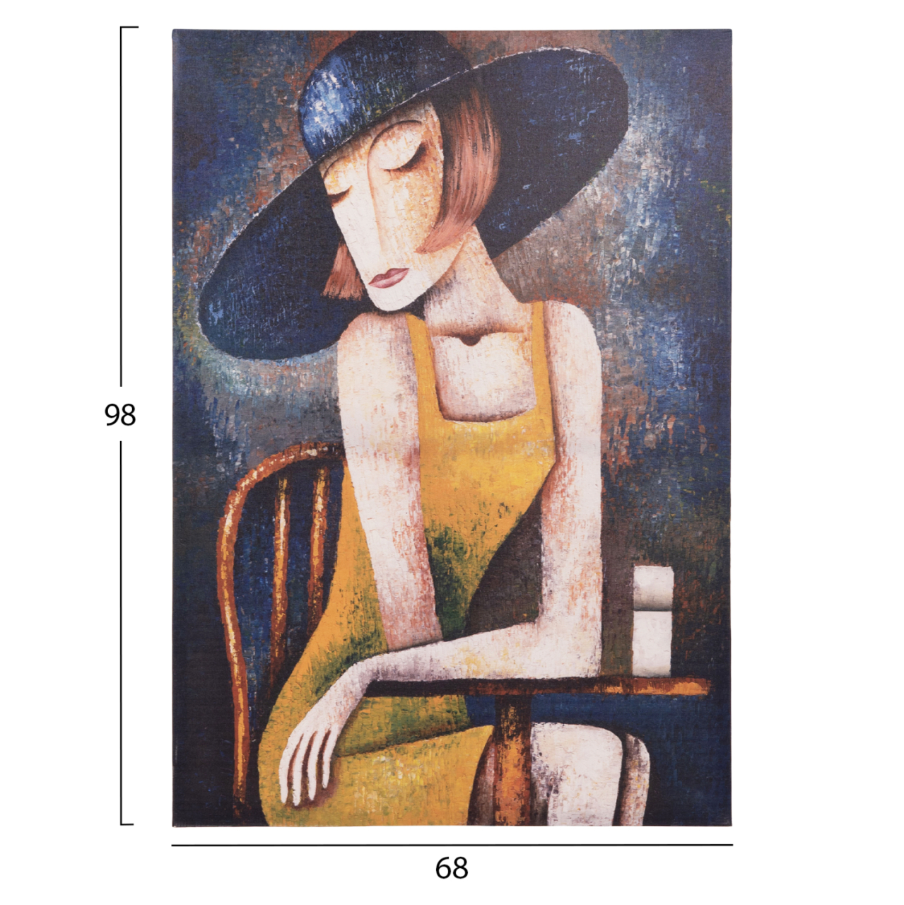 WALL PAINTING SERIES GOBI HM4771 PRINTED CANVAS 68x2,5(thickness)x98Hcm. [3]