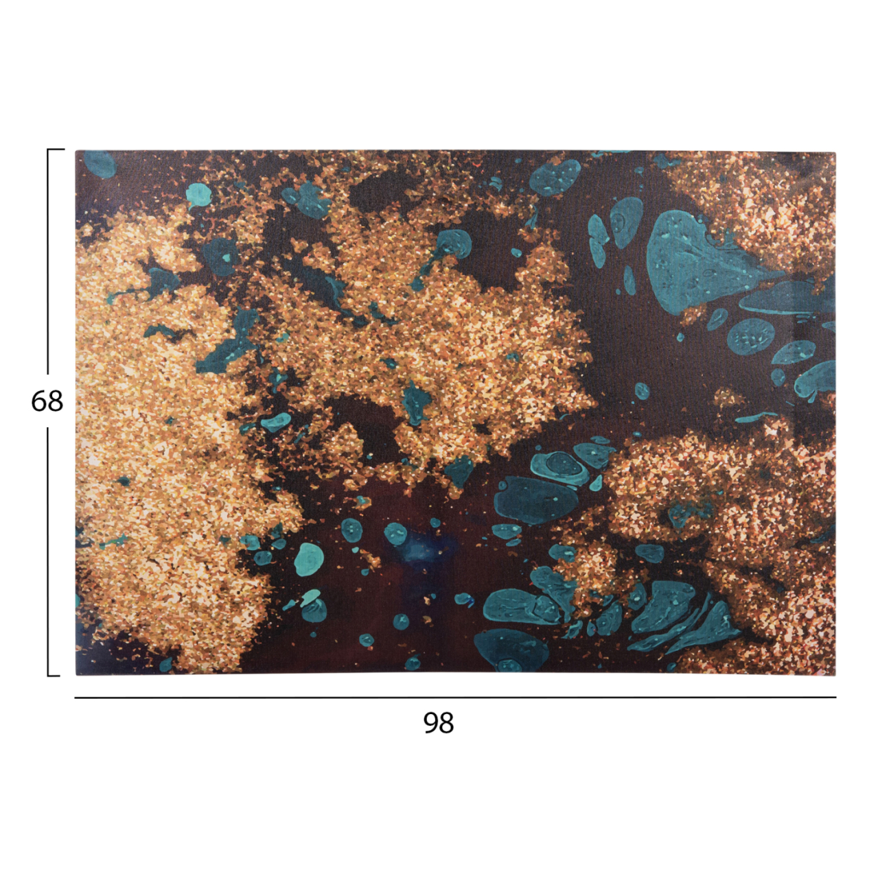WALL PAINTING SERIES GOBI HM4775 PRINTED CANVAS 98x2,5(thickness)x68Hcm. [3]
