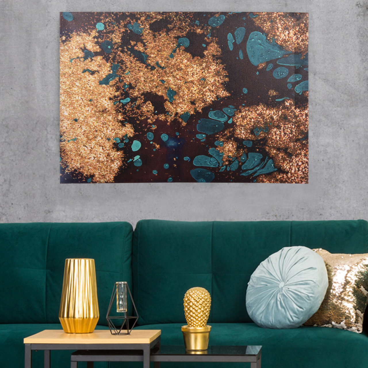 WALL PAINTING SERIES GOBI HM4775 PRINTED CANVAS 98x2,5(thickness)x68Hcm. [2]