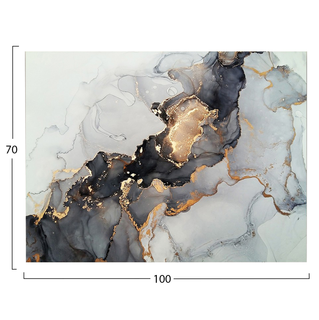 WALL PAINTING SERIES GOBI HM47783 PRINTED CANVAS 100x3(thickness)x70Hcm. [2]