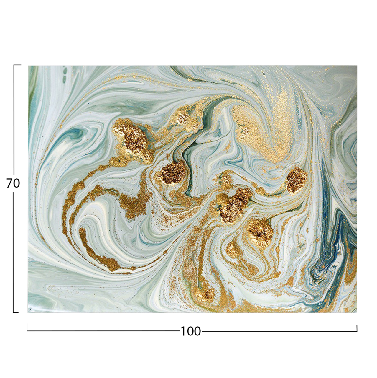WALL PAINTING SERIES GOBI HM4779 PRINTED CANVAS 100x3(thickness)x70Hcm. [3]