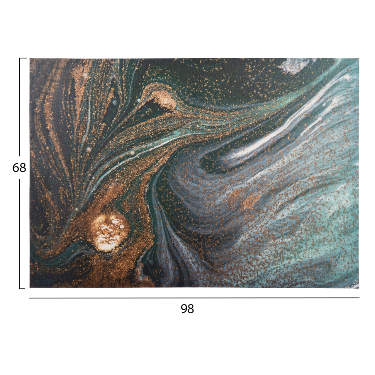 WALL PAINTING SERIES GOBI HM4780 PRINTED CANVAS 98x2,5(thickness)x68Hcm. [3]