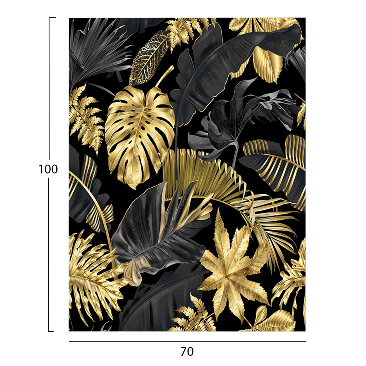 WALL PAINTING SERIES GOBI HM4781 PRINTED CANVAS 70x3(thickness)x100Hcm. [3]