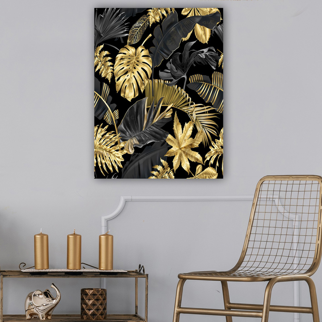 WALL PAINTING SERIES GOBI HM4781 PRINTED CANVAS 70x3(thickness)x100Hcm. [2]