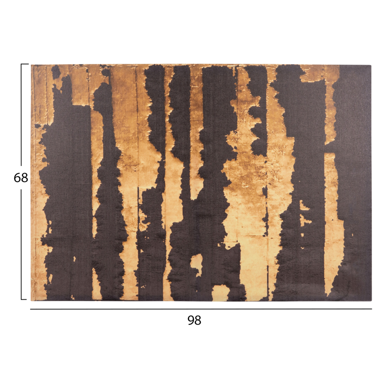 WALL PAINTING SERIES GOBI HM4782 PRINTED CANVAS 98x2,5(thickness)x68Hcm. [3]