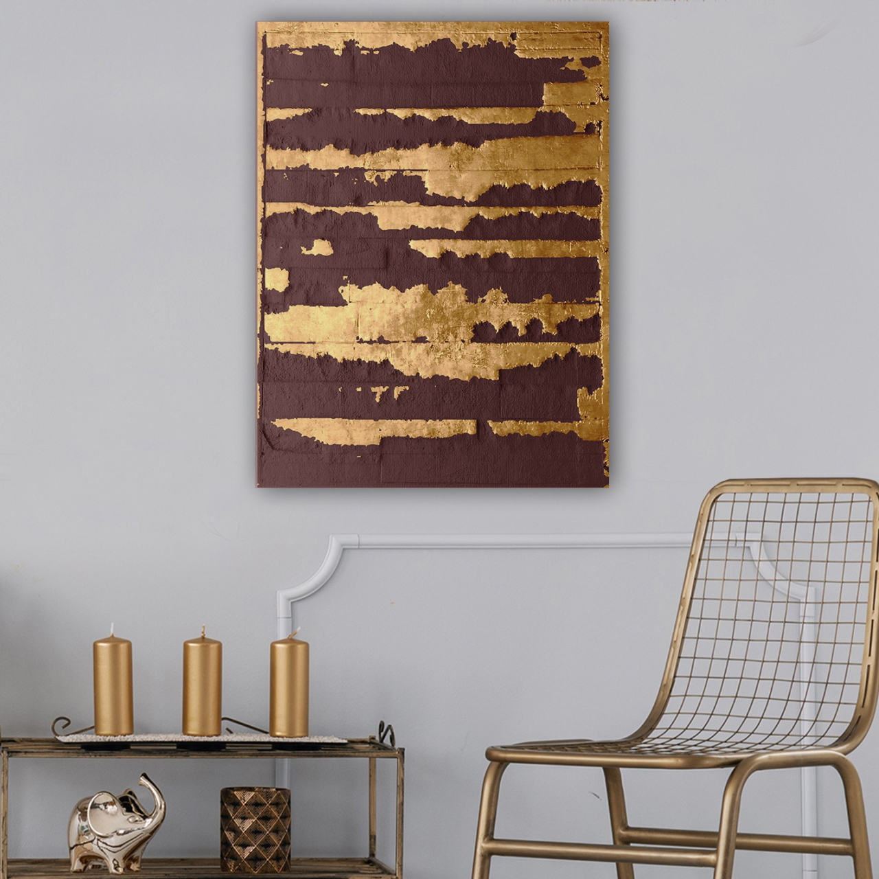 WALL PAINTING SERIES GOBI HM4782 PRINTED CANVAS 98x2,5(thickness)x68Hcm. [2]