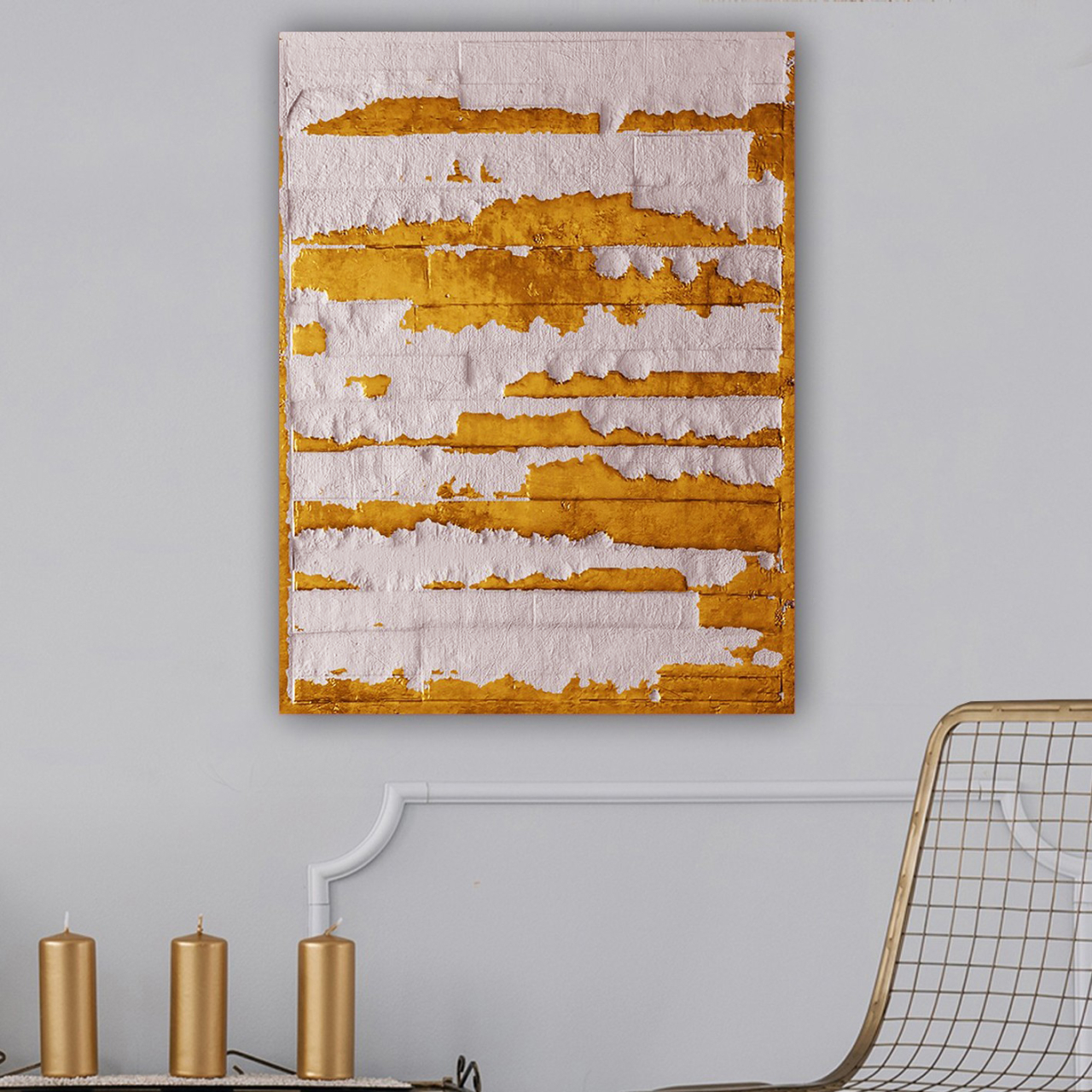 WALL PAINTING SERIES GOBI HM4784 PRINTED CANVAS 98x2,5(thickness)x68Hcm. [2]