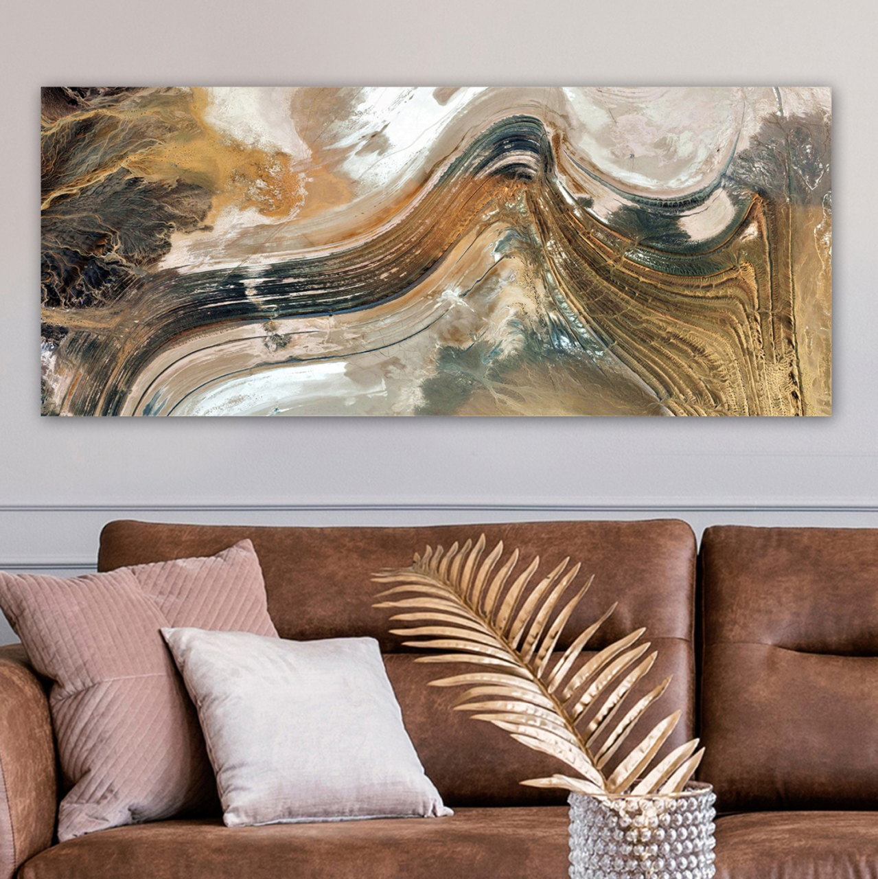 WALL PAINTING SERIES GOBI HM4788 PRINTED CANVAS 120x3(thickness)x50Hcm. [3]