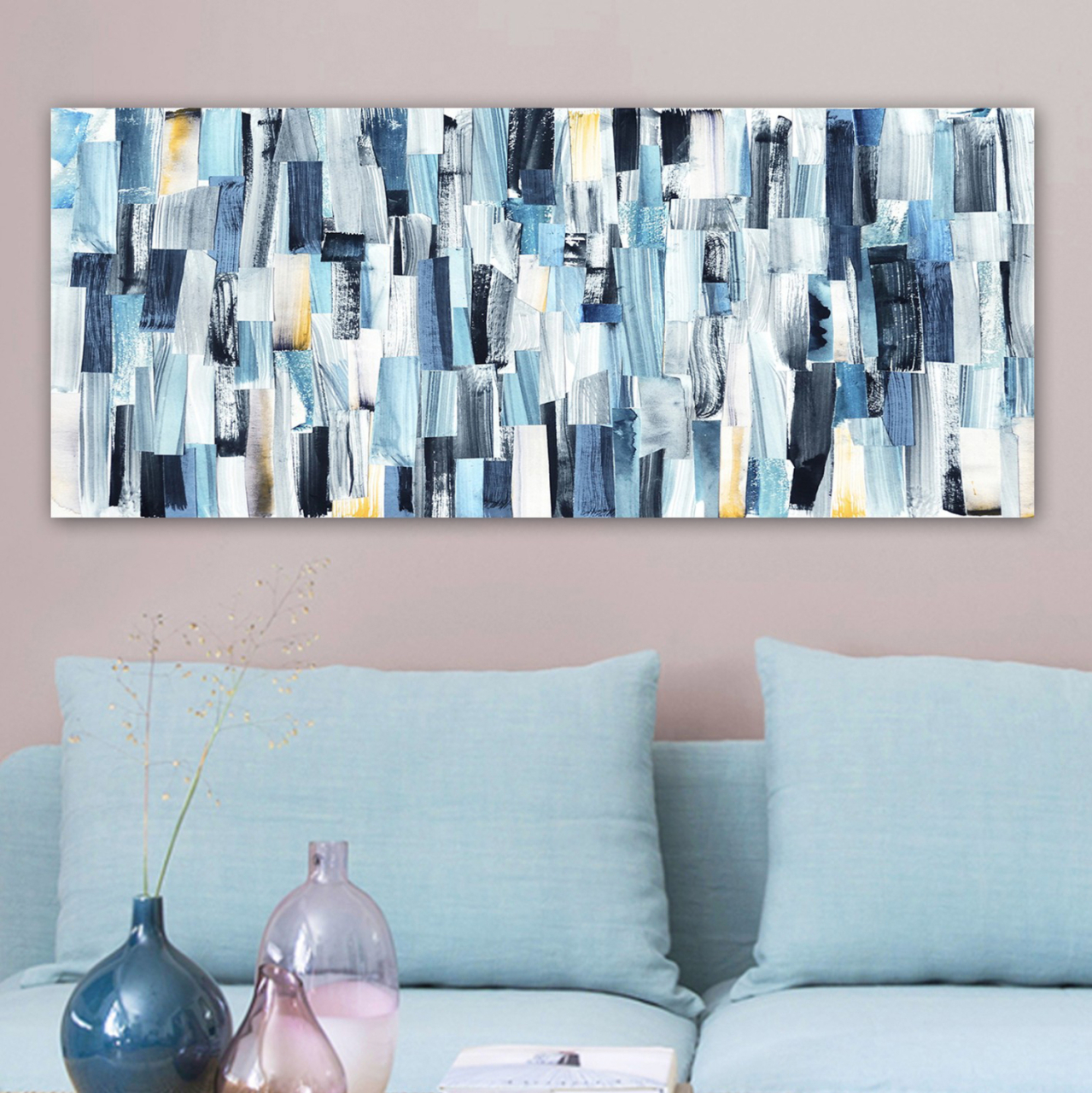 WALL PAINTING SERIES GOBI HM4790 PRINTED CANVAS 120x3(thickness)x50Hcm. [3]