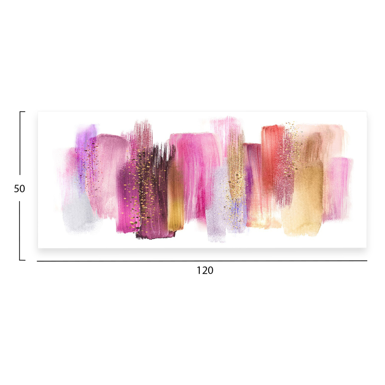 WALL PAINTING SERIES GOBI HM4791 PRINTED CANVAS 120x3(thickness)x50Hcm. [2]