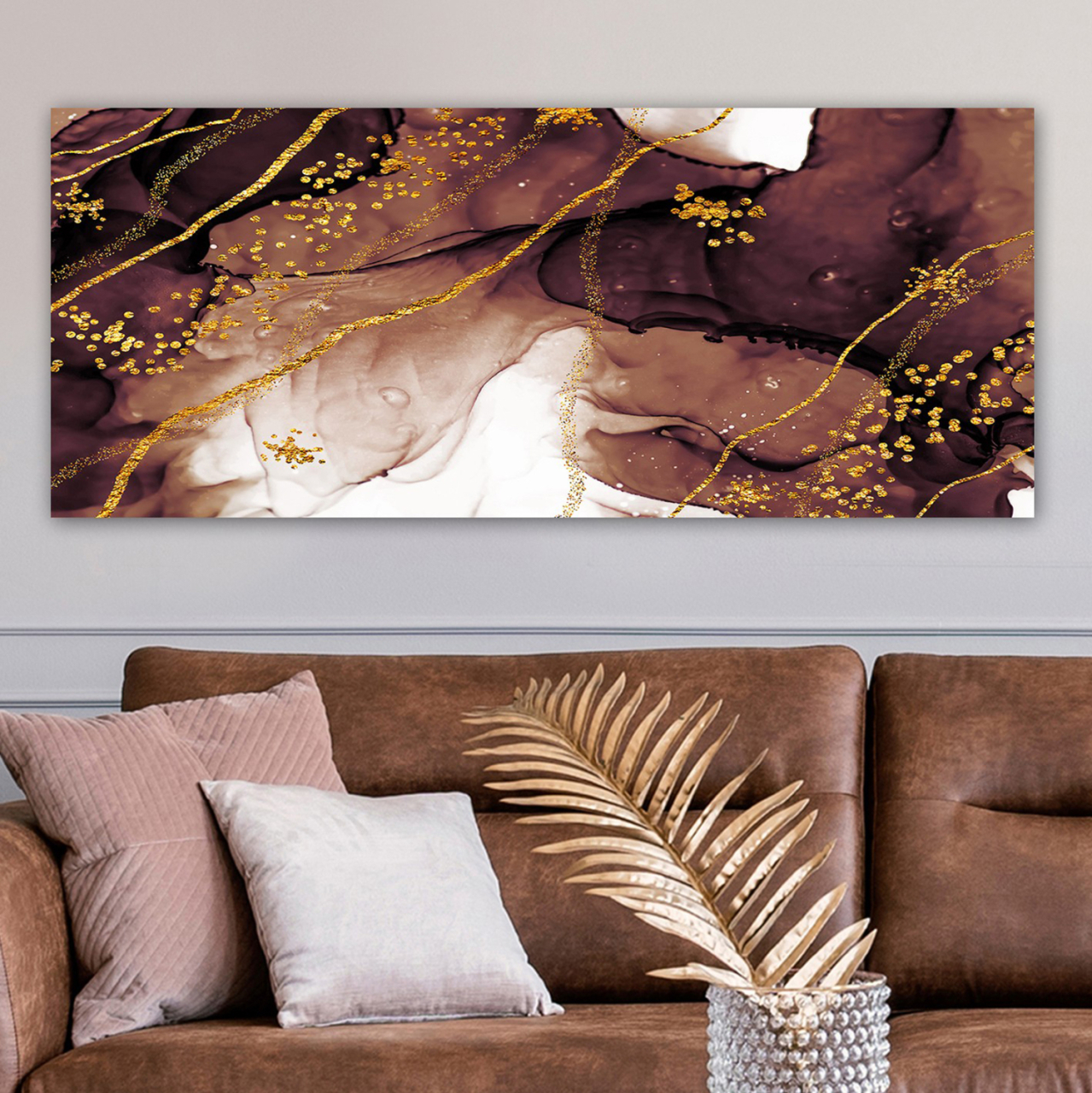 WALL PAINTING SERIES GOBI HM4794 PRINTED CANVAS 120x3(thickness)x50Hcm. [3]