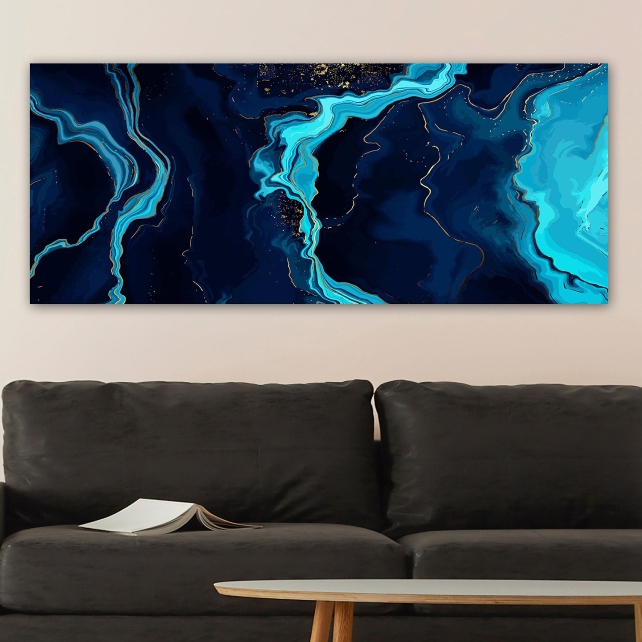 WALL PAINTING SERIES GOBI HM4795 PRINTED CANVAS 120x3(thickness)x50Hcm. [3]