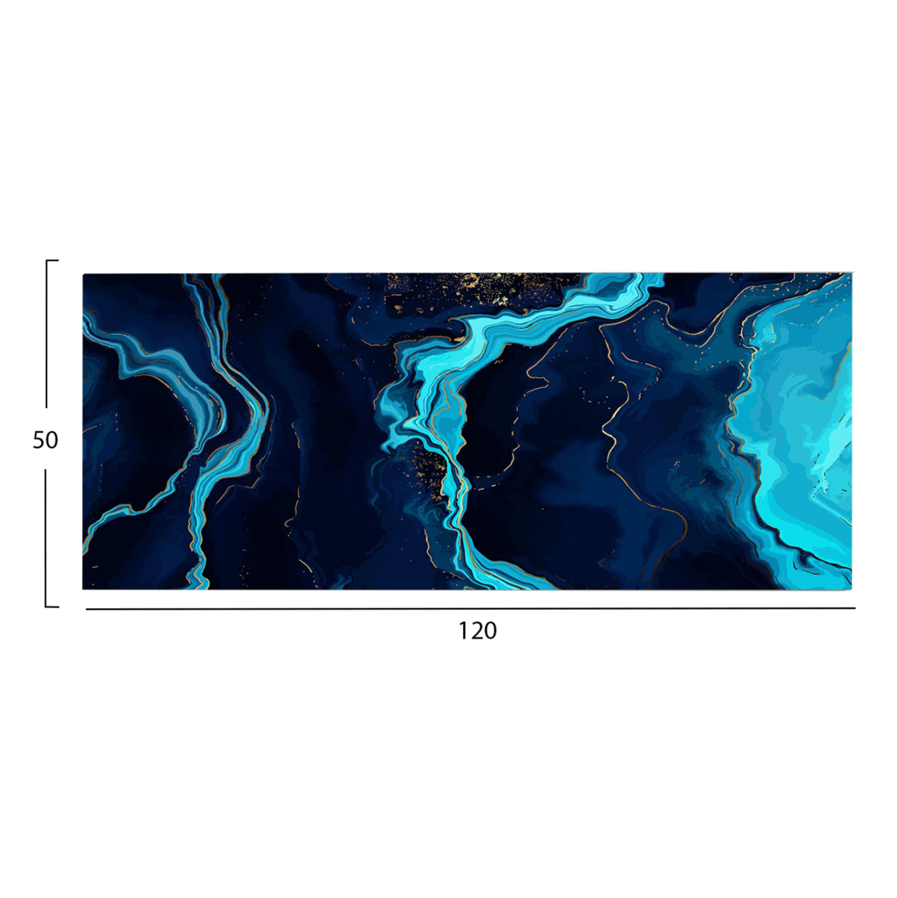WALL PAINTING SERIES GOBI HM4795 PRINTED CANVAS 120x3(thickness)x50Hcm. [2]