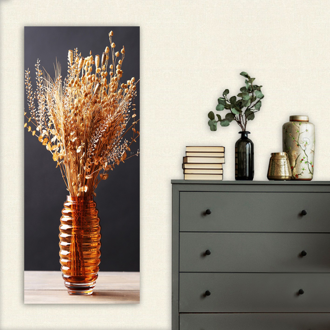 WALL PAINTING SERIES GOBI HM4799 PRINTED CANVAS 50x3(thickness)x120Hcm. [3]