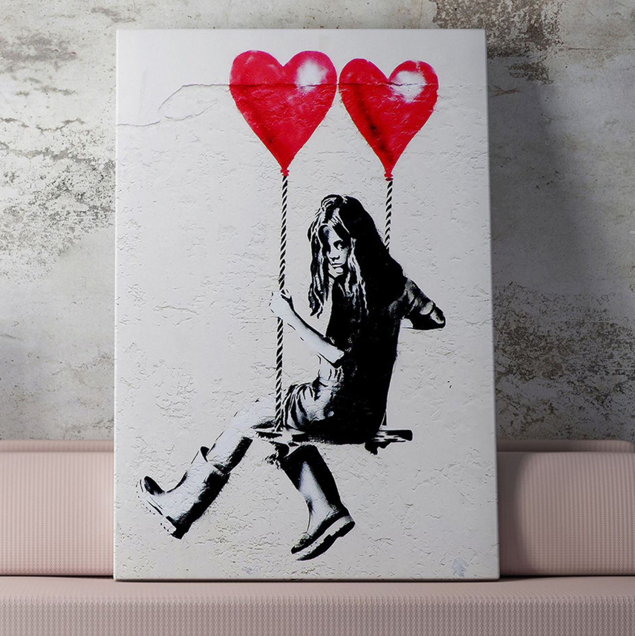 WALL PAINTING SERIES GOBI HM4813 PRINTED CANVAS 50x3(thickness)x70Hcm. [2]