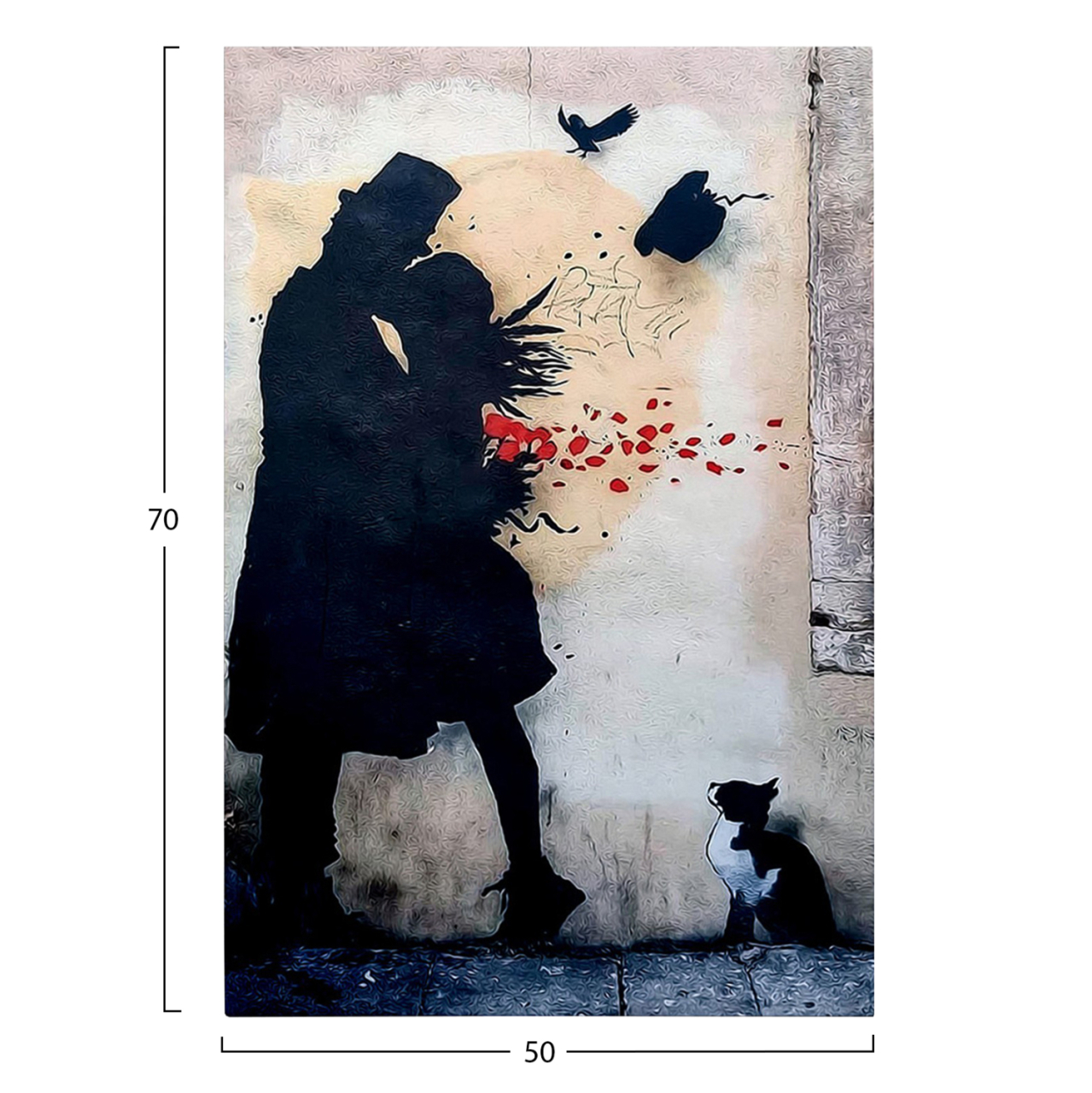 WALL PAINTING SERIES GOBI HM4814 PRINTED CANVAS 50x3(thickness)x70Hcm. [3]