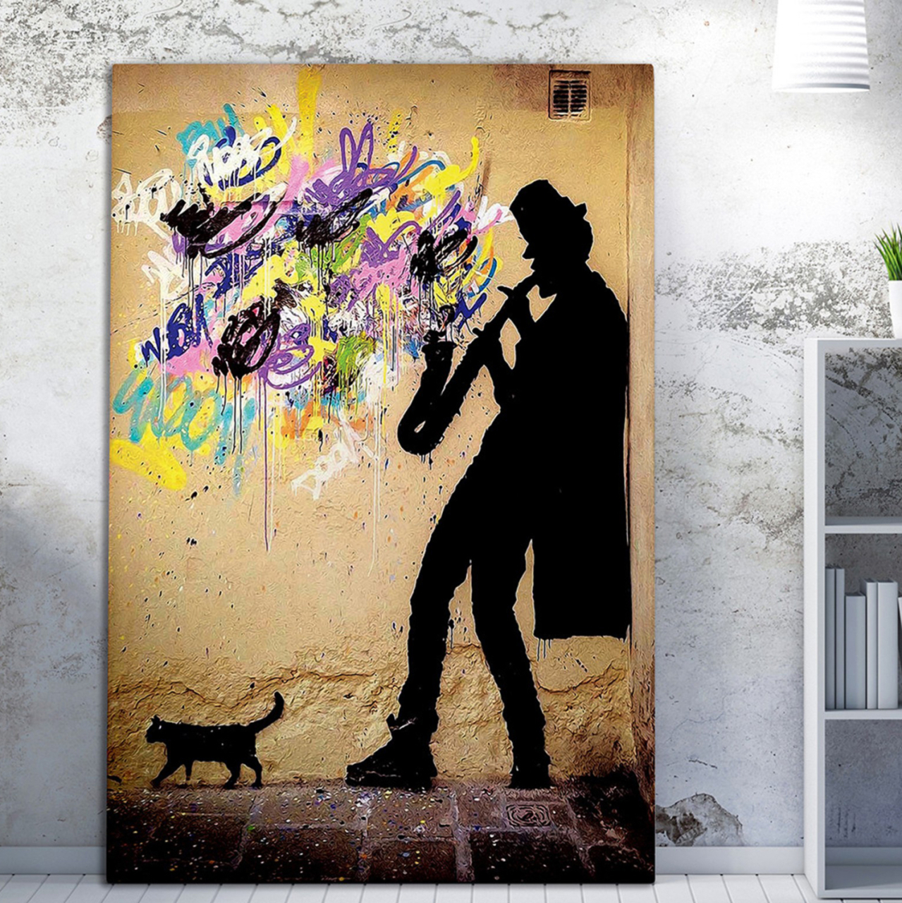WALL PAINTING SERIES GOBI HM4819 PRINTED CANVAS 50x3(thickness)x70Hcm. [2]