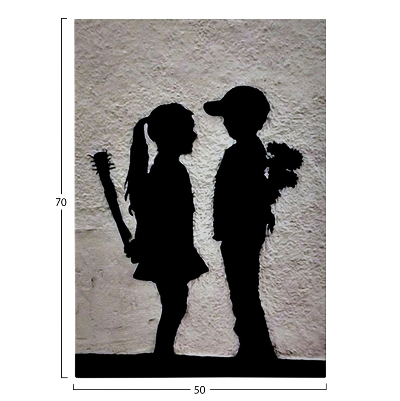 WALL PAINTING SERIES GOBI HM4822 PRINTED CANVAS 50x3(thickness)x70Hcm. [3]