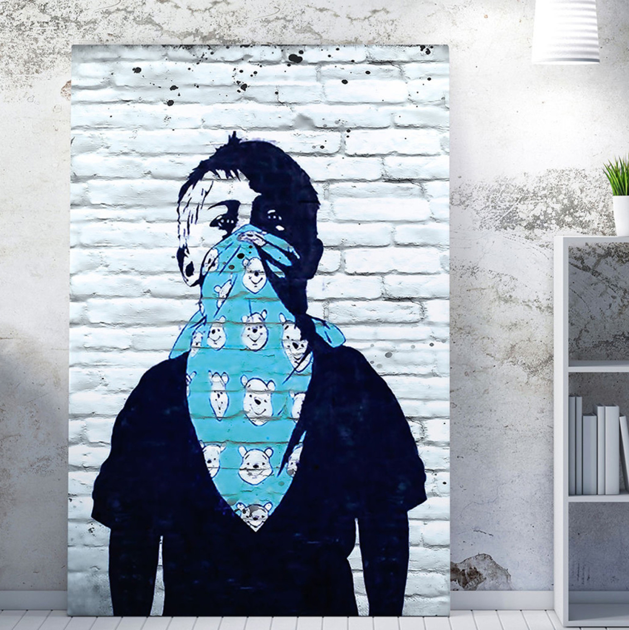 WALL PAINTING SERIES GOBI HM4829 PRINTED CANVAS 50x3(thickness)x70Hcm. [2]