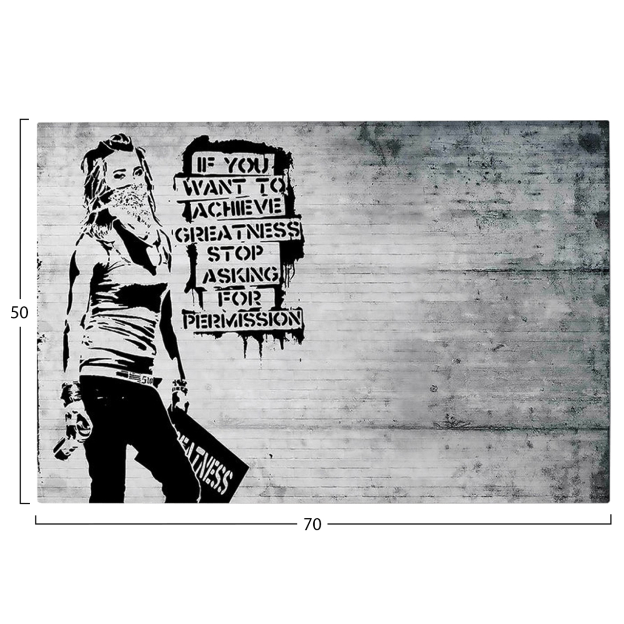 WALL PAINTING SERIES GOBI HM4831 PRINTED CANVAS 70x3(thickness)x50Hcm. [3]