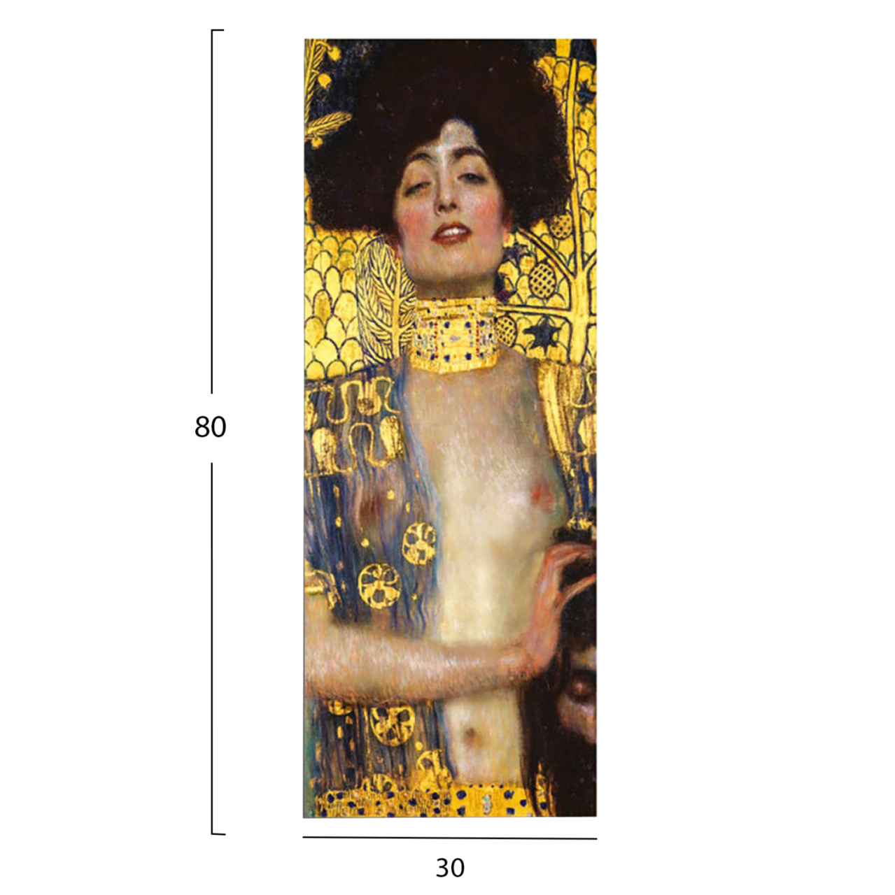 WALL PAINTING SERIES GOBI HM4832 PRINTED CANVAS 30x3(thickness)x80Hcm. [2]