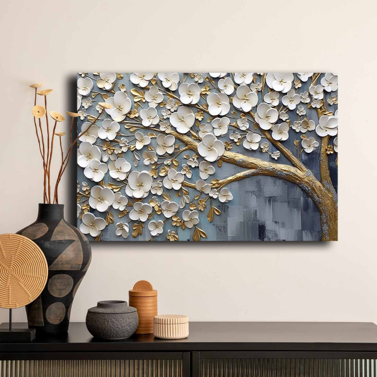 WALL PAINTING SERIES GOBI HM4845 PRINTED CANVAS 70x2,8(thickness)x45Hcm. [3]