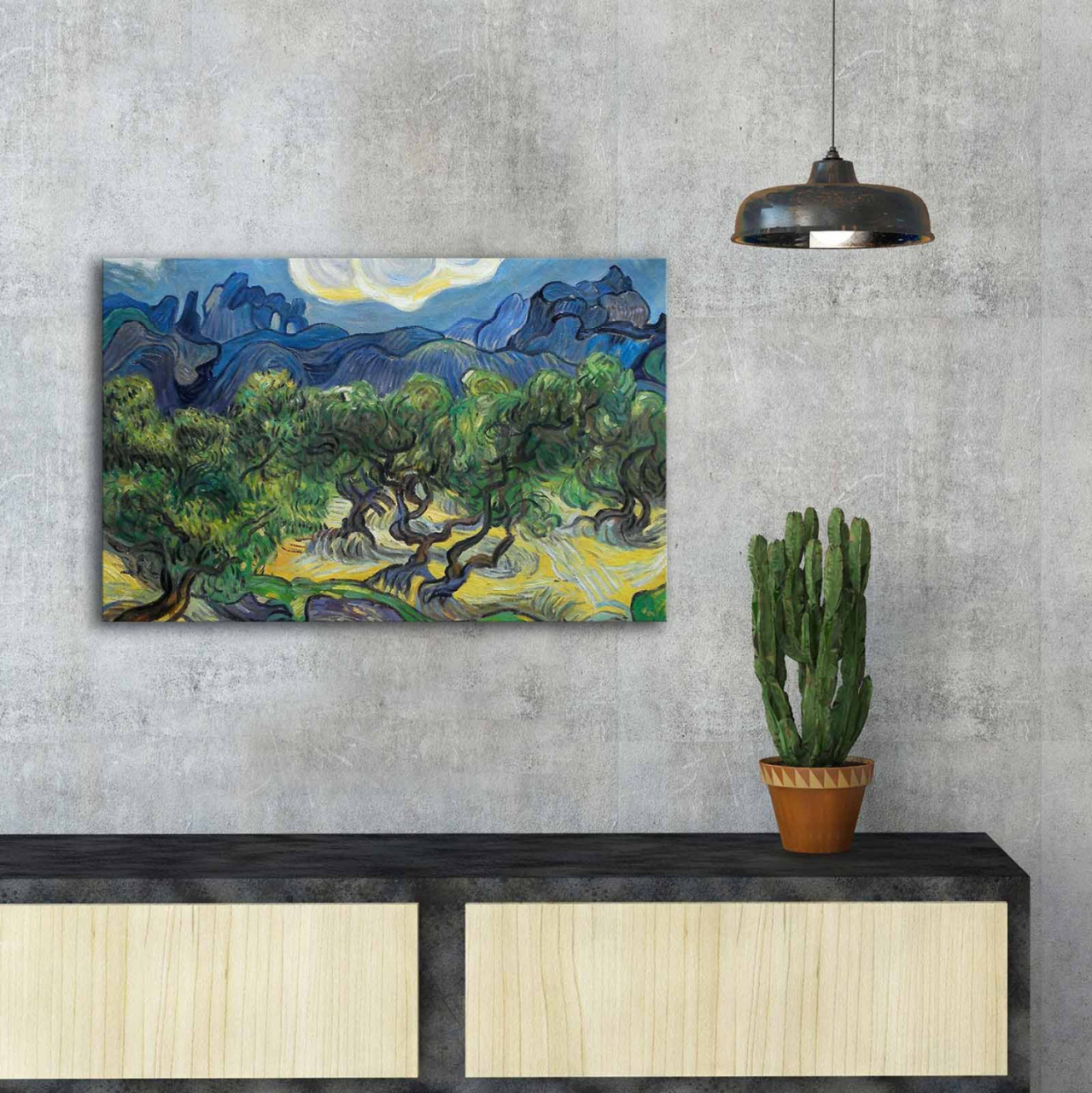 WALL PAINTING SERIES GOBI HM4847 PRINTED CANVAS 70x3(thickness)x45Hcm. [2]