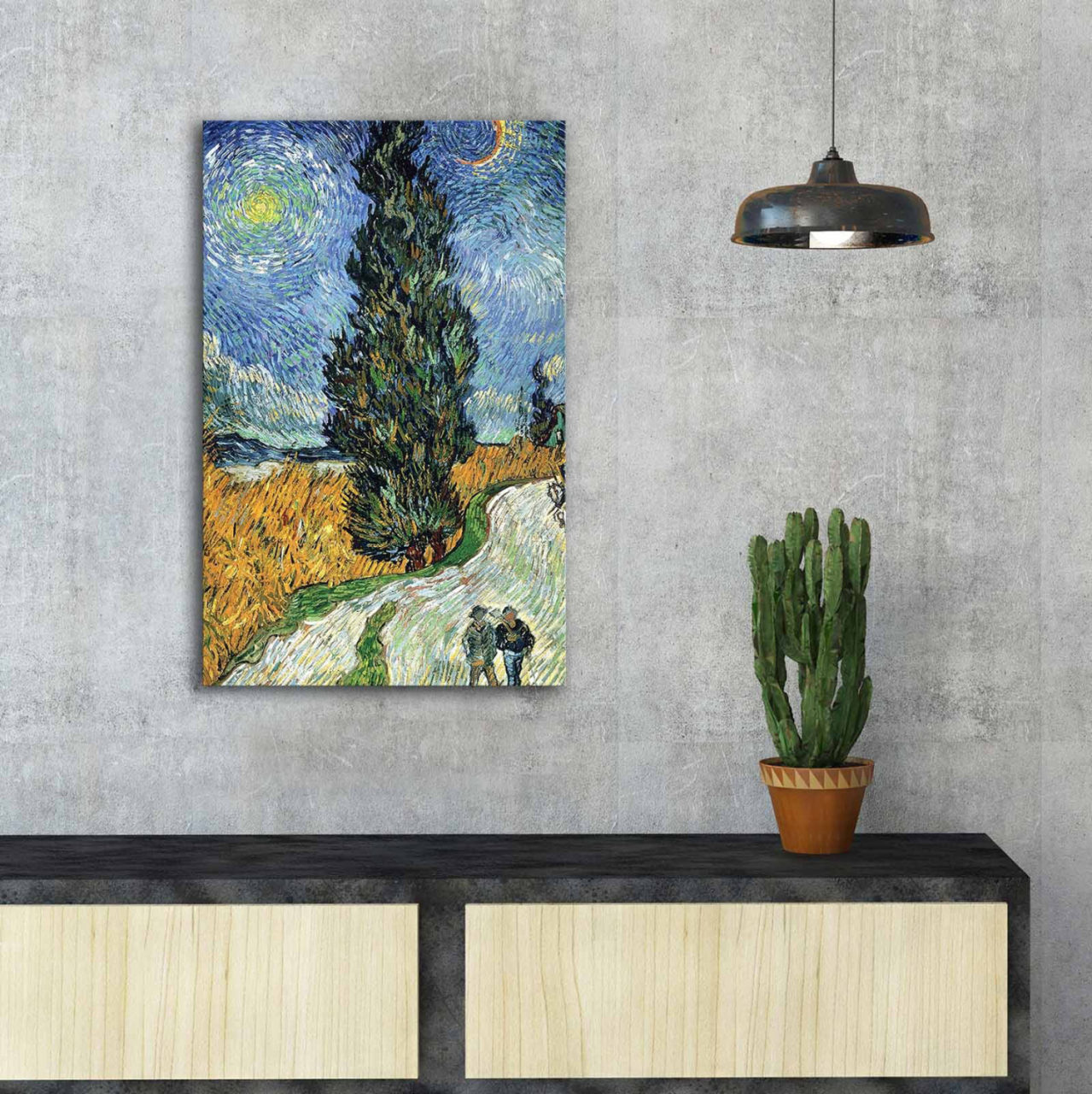 WALL PAINTING SERIES GOBI HM4849 PRINTED CANVAS 45x3(thickness)x70Hcm. [2]