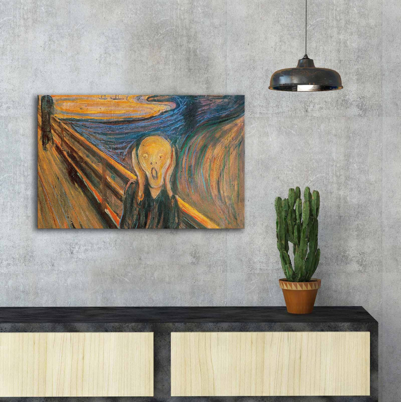 WALL PAINTING SERIES GOBI HM4851 PRINTED CANVAS 70x3(thickness)x45Hcm. [2]