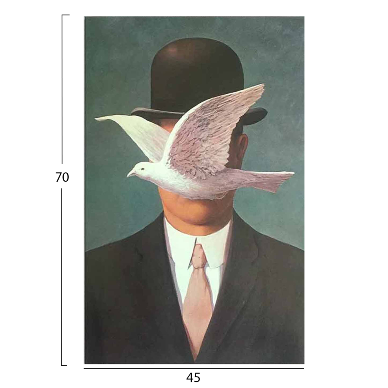WALL PAINTING SERIES GOBI HM4852 PRINTED CANVAS 45x3(thickness)x70Hcm. [3]