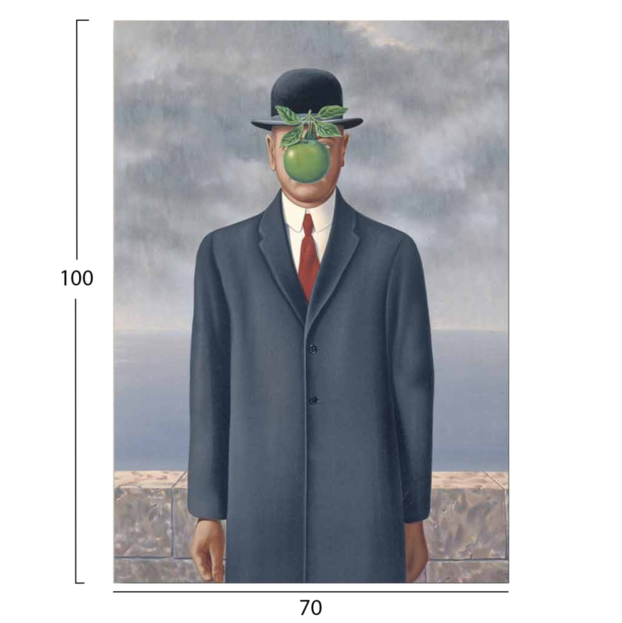 WALL PAINTING SERIES GOBI HM4853 PRINTED CANVAS 70x3(thickness)x100Hcm. [3]