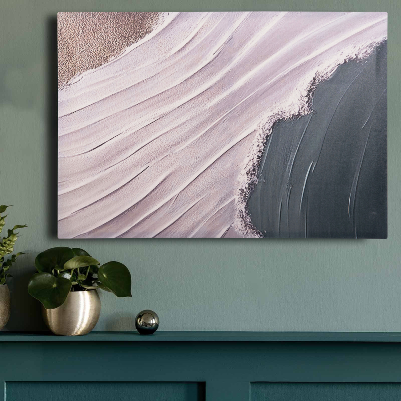 WALL PAINTING SERIES GOBI HM4856 PRINTED CANVAS 98x2,5(thickness)x68Hcm. [2]