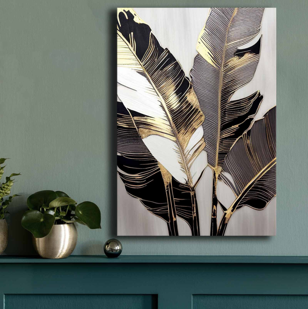 WALL PAINTING SERIES GOBI HM4857 PRINTED CANVAS 70x2,8(thickness)x100Hcm. [3]
