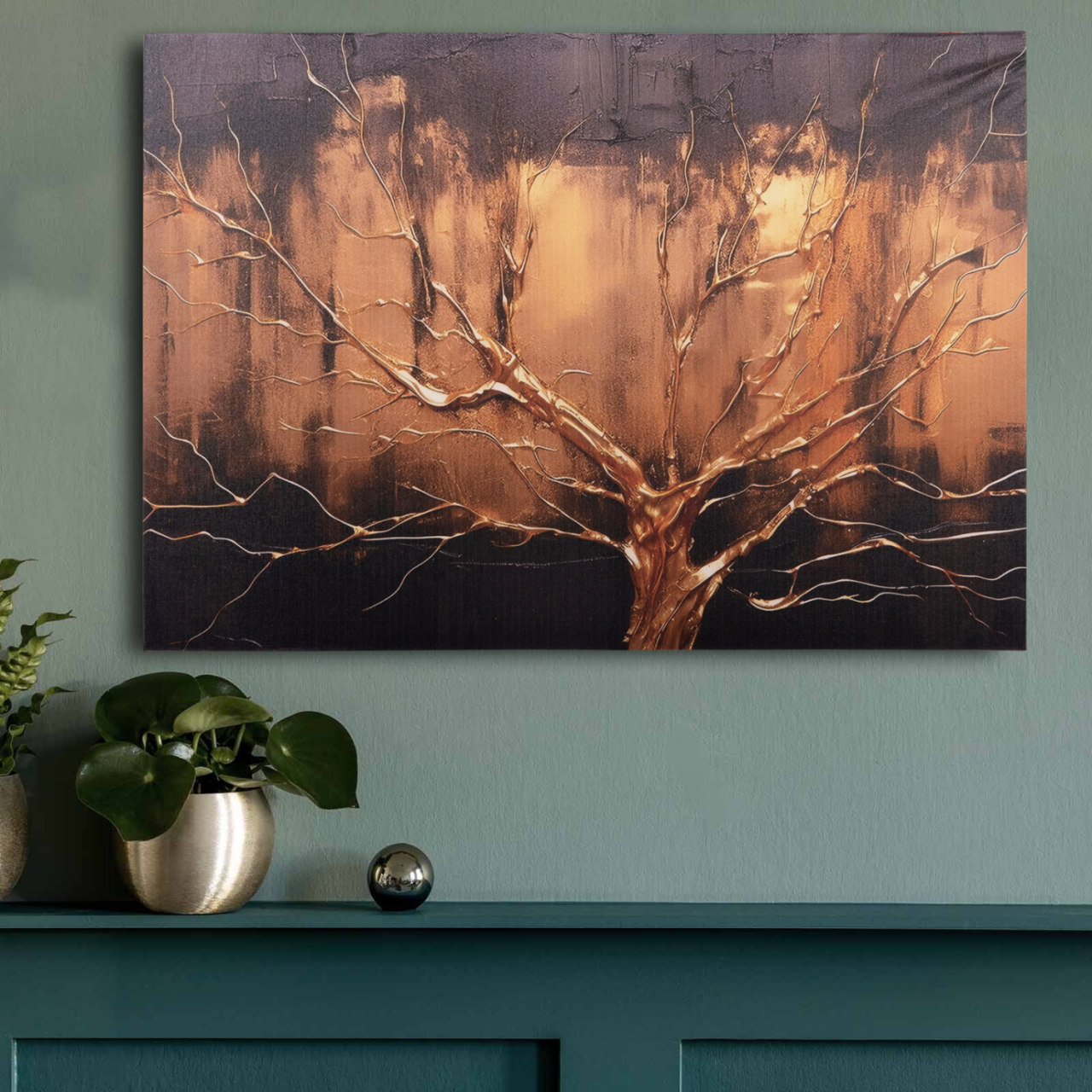 WALL PAINTING SERIES GOBI HM4861 PRINTED CANVAS 98x2,5(thickness)x68Hcm. [2]