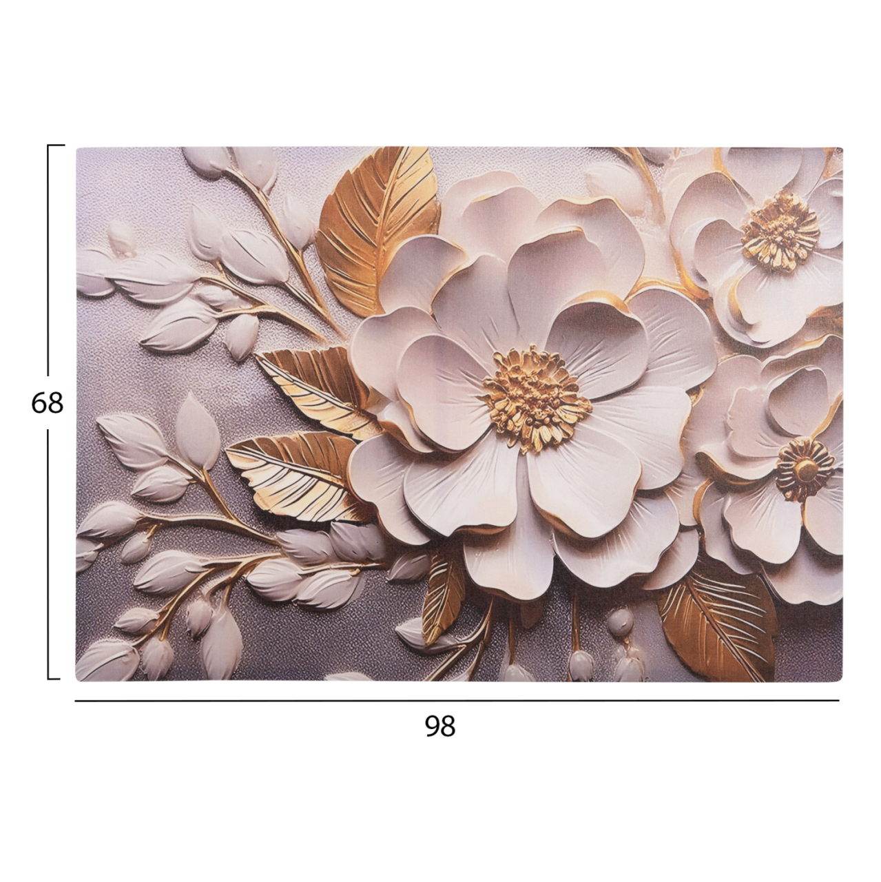 WALL PAINTING SERIES GOBI HM4862 PRINTED CANVAS 98x2,5(thickness)x68Hcm. [3]
