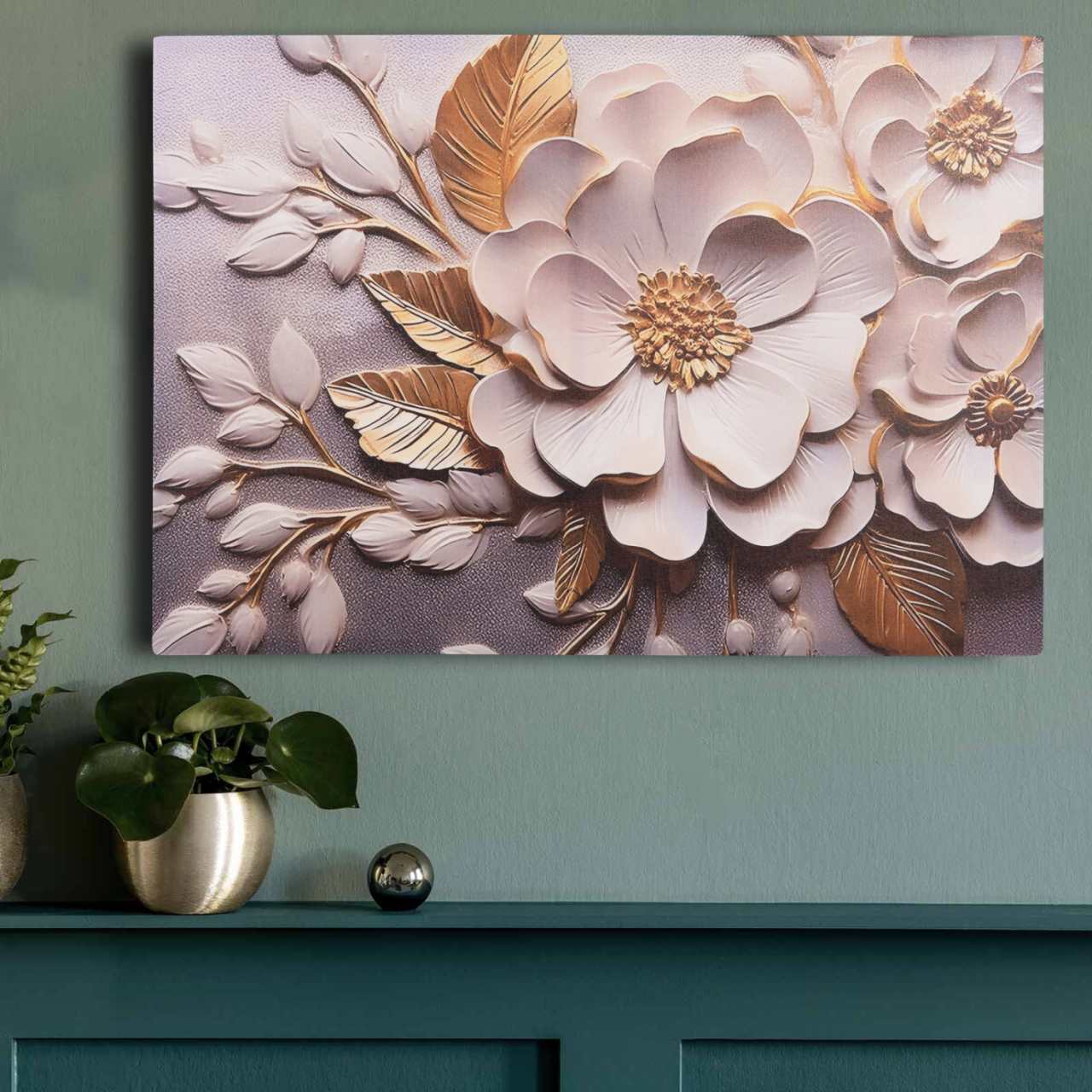 WALL PAINTING SERIES GOBI HM4862 PRINTED CANVAS 98x2,5(thickness)x68Hcm. [2]